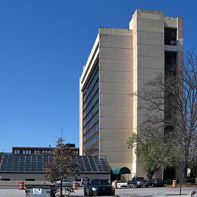 Ramada Plaza Hotel and Convention Center by John W. Cahill