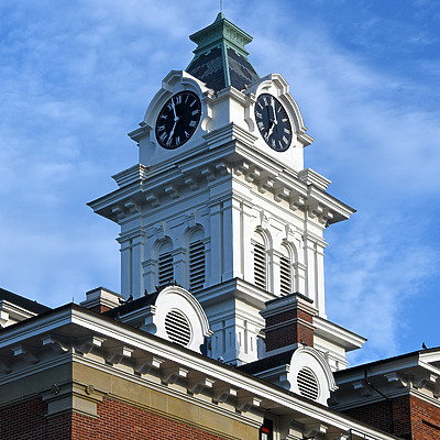 Athens County Courthouse by John W. Cahill