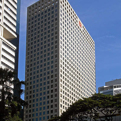 DBS Tower Two by Horst Kiechle