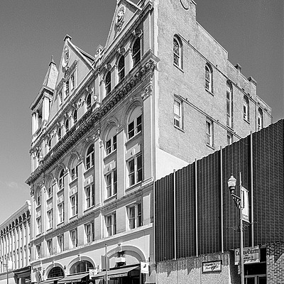 Masonic Building by Historic American Buildings Survey/ Renee Bieretz