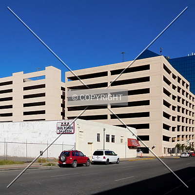 El Paso County Courthouse Parking Garage by Chris Patriarca