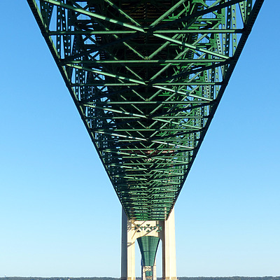 Mackinac Bridge by Nate Lindsey