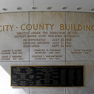 Coleman A. Young Municipal Center by John W. Cahill