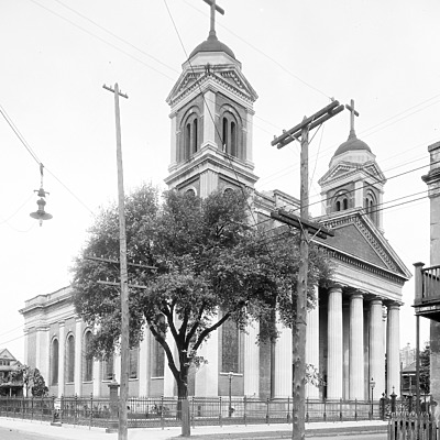 Cathedral-Basilica of the Immaculate Conception by Detroit Publishing Company