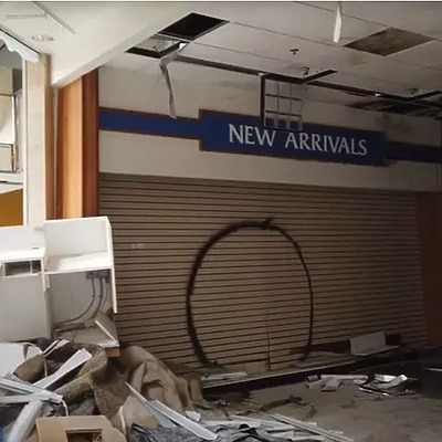 Jamestown Mall by Ruin Road via YouTube