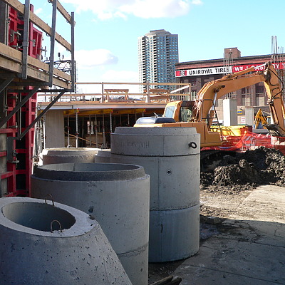 Left Bank at K Station by B. Victor Adams