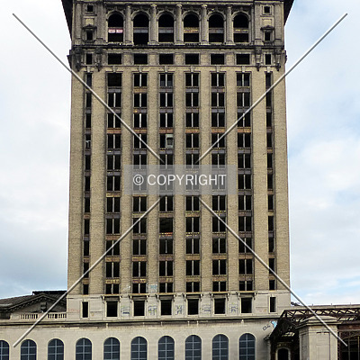 Michigan Central Station by Nate Lindsey