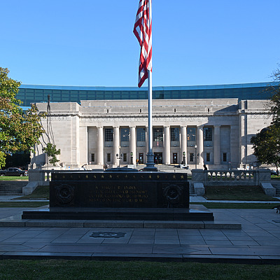 Indianapolis-Marion County Central Library by John W. Cahill