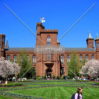 Smithsonian Castle by Rodney Gunn