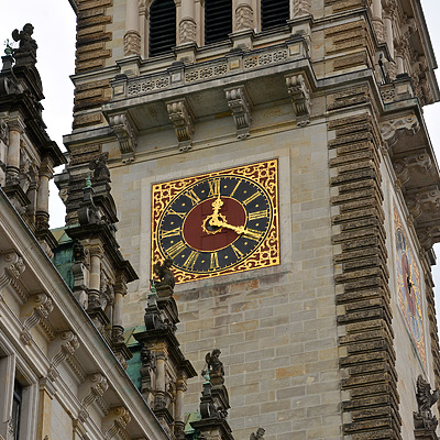 Hamburg City Hall by John W. Cahill