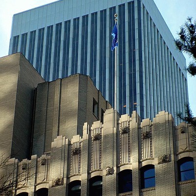 Rainier Tower by Garrett Stout
