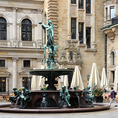 Hamburg City Hall by John Cahill