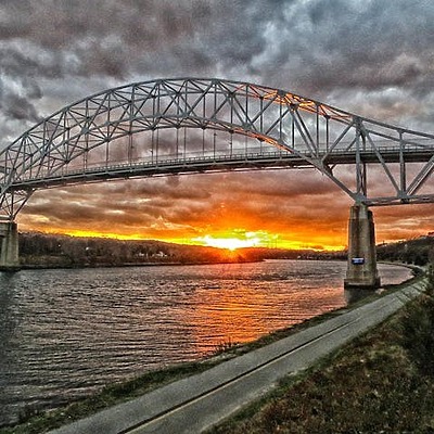 Sagamore Bridge by Unknown