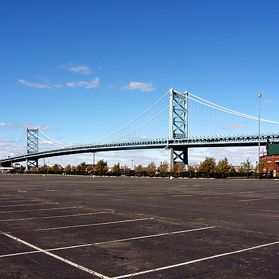 Benjamin Franklin Bridge by John Cahill