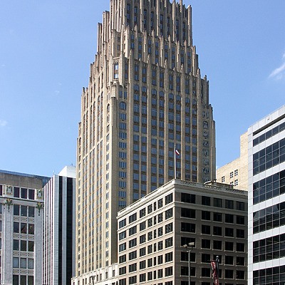 JPMorgan Chase Building by Marshall Gerometta