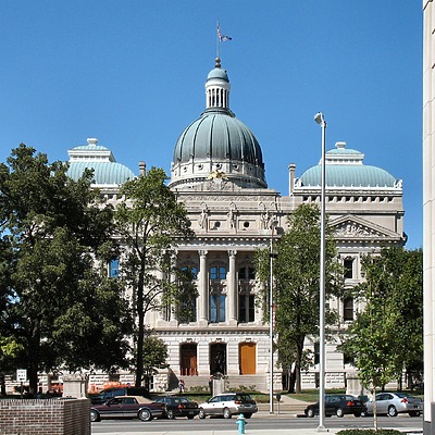 Indiana State House by James Peacock