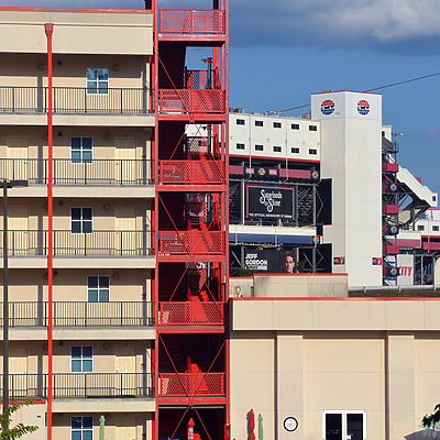 Race Day Center I by John W. Cahill