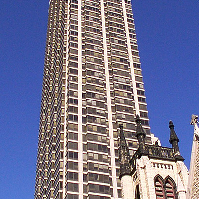 Huron Plaza by Daniel Kieckhefer