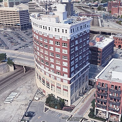 Western Auto Building by Google Earth
