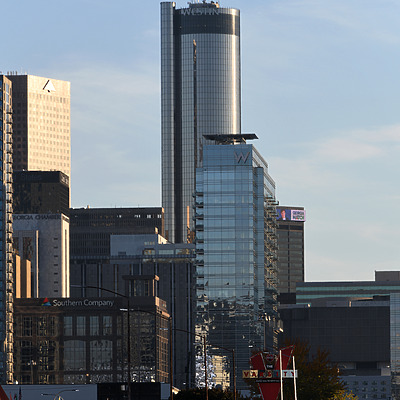 Westin Peachtree Plaza by John W. Cahill