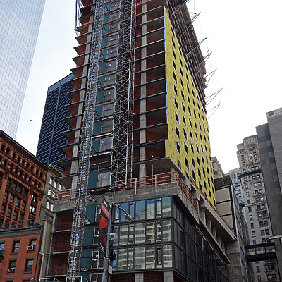 World Trade Center Courtyard Marriott by John W. Cahill