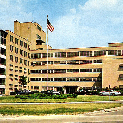 McLaren Flint Hospital Tower by Hiawatha Card of Detroit