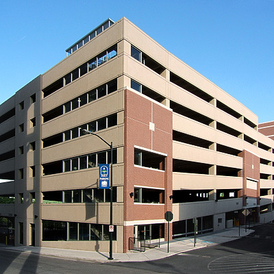 Allentown Government Center Parking Garage by John Cahill
