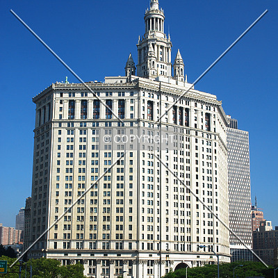 Manhattan Municipal Building by Royce Douglas
