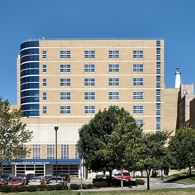 IU Health Methodist Hospital A Building East by James Peacock