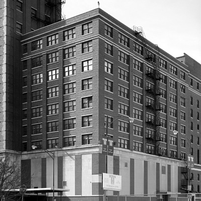 Sears Merchandise Building Tower by Library of Congress, Prints and Photographs Division, HABS, Leslie Schwartz