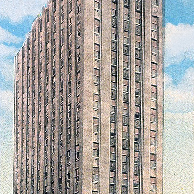 Chase Tower by C. T. American Art/ Wagner Post Card and Novelty Co.