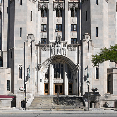 Detroit Masonic Temple by John W. Cahill
