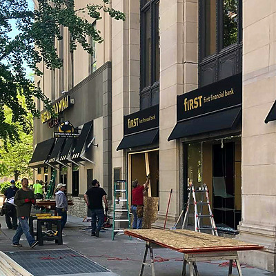 Barnes and Thornburg Building by Todd Michael Simmonds