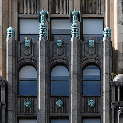 Fisher Building by John W. Cahill