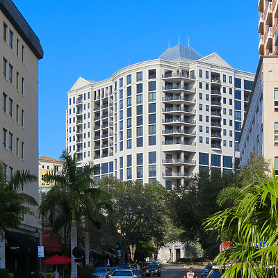 Plaza at Five Points by James Peacock