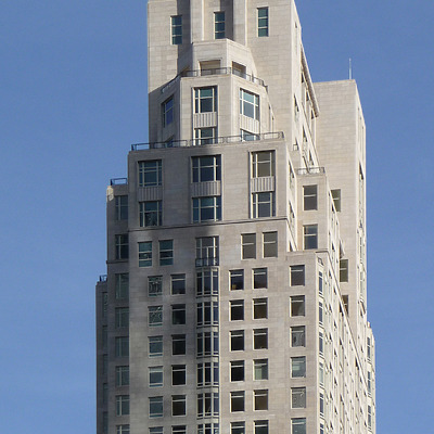 The Tower of 15 Central Park West by Nate Lindsey