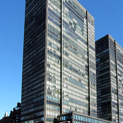 860 U.N. Plaza Apartments by John Cahill