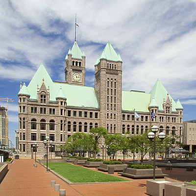 Minneapolis City Hall by Pavel Toczynski