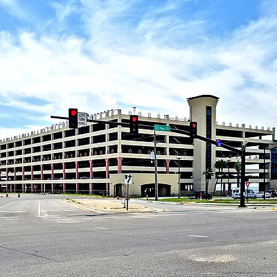 Island View Casino Parking Garage by Ryan Hildebrand