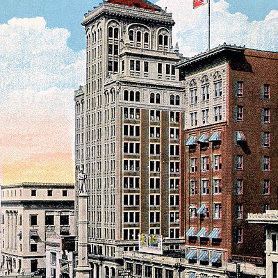 Lamar Building by Tichnor Qualilty Views/ Montell