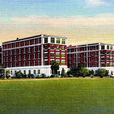 St. Vincent's Medical Center by Curteich