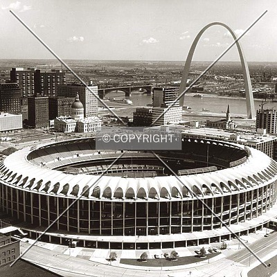 Busch Stadium by Ryan Hildebrand