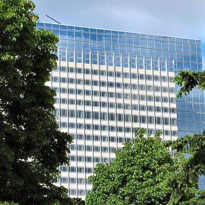 Target Plaza South by James Peacock