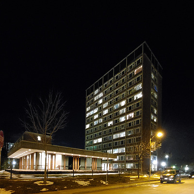 Sherman Residence Hall by Ryan Hildebrand