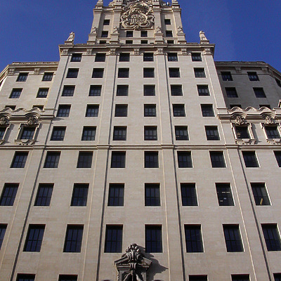 Telefonica Building by Cesar Serrano