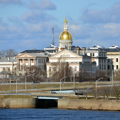 New Jersey State House by John W. Cahill