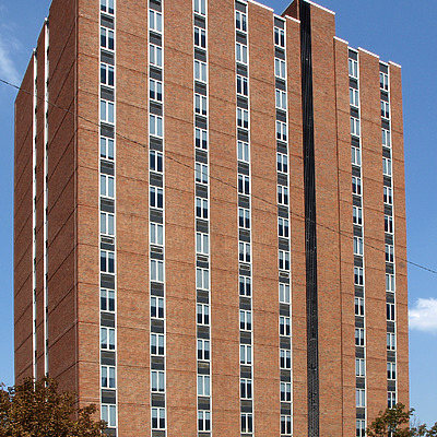 Twin Towers West by Marshall Gerometta