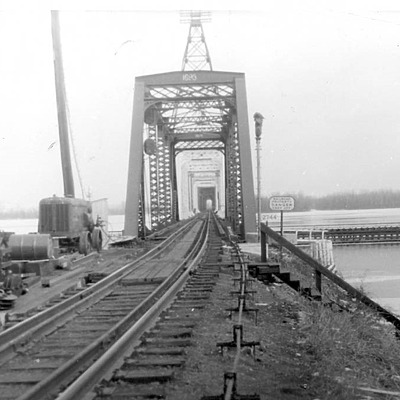 Chicago and Alton Railroad Bridge by Louisiana Press-Journal