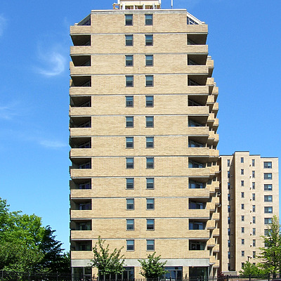 B'nai B'rith West Apartments by John Cahill