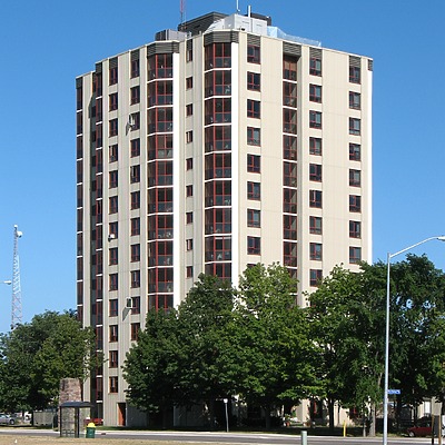 Bay Tower Apartments by James Peacock